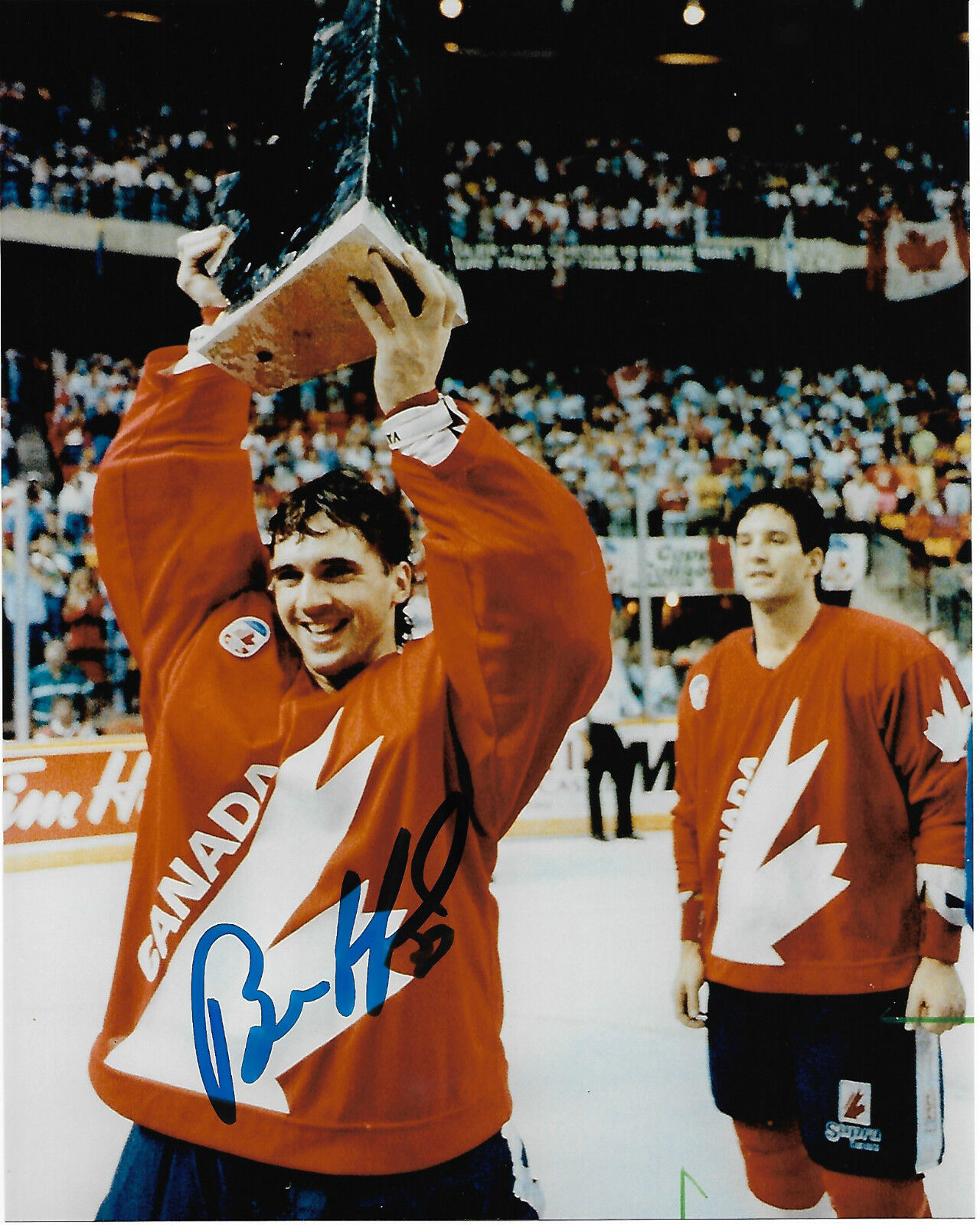 Team Canada Bill Ranford Signed Autographed 8x10 NHL Photo Poster painting COA C