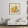 Vitamin C Drink-14CT Stamped Cross Stitch 17*17cm/6.69*6.69in tapestrymarket