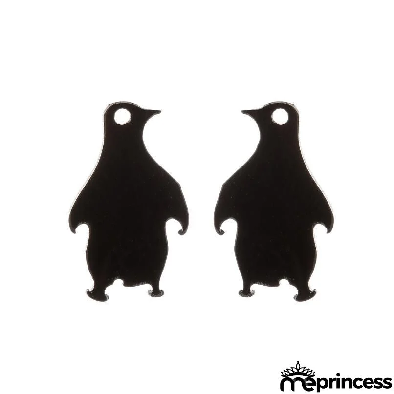 Women Fashion Hollow Eagle Owl Snake Dolphin Bee Giraffe Elephant Dog Cat Rabbit Fish Bird Penguim Stainless Steel Stud Earrings