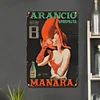 Arancio Manara - Panneaux en &eacute;tain m&eacute;tallique(20*30cm/30*40cm)