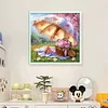 Flower Umbrella-11CT Stamped Cross Stitch 50*50cm