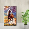 Diamond Painting -DIY Full Round Drill Horse(40*60CM)
