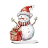 DIY Christmas Bird Santa Diamond Painting Ornaments