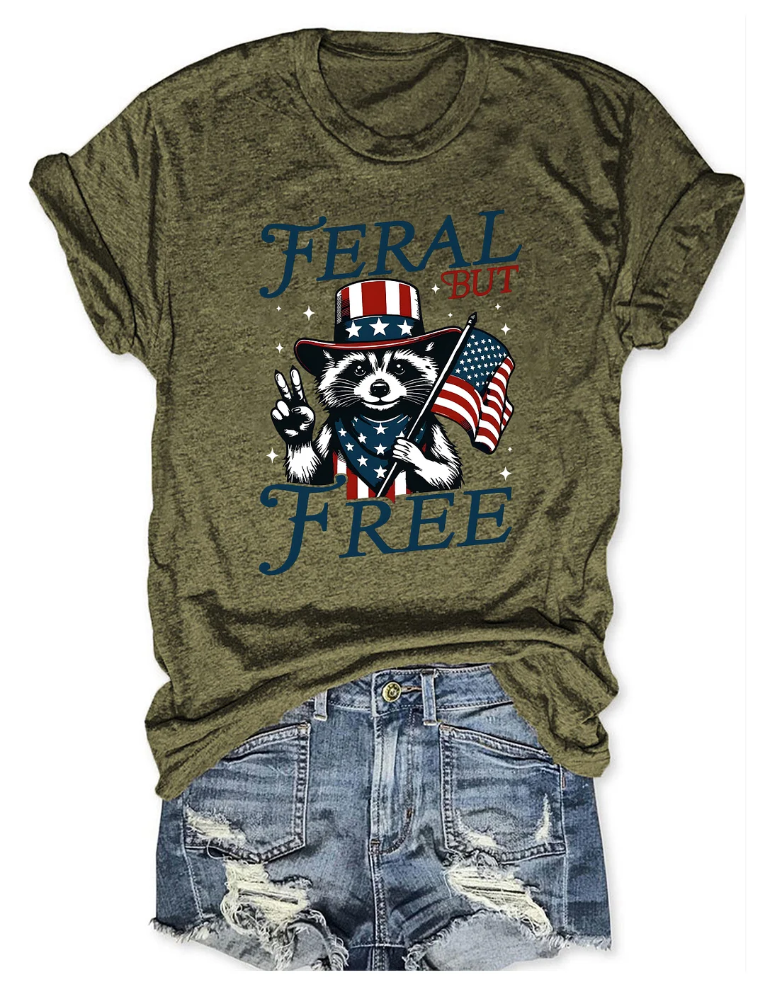 Feral But Free T-shirt