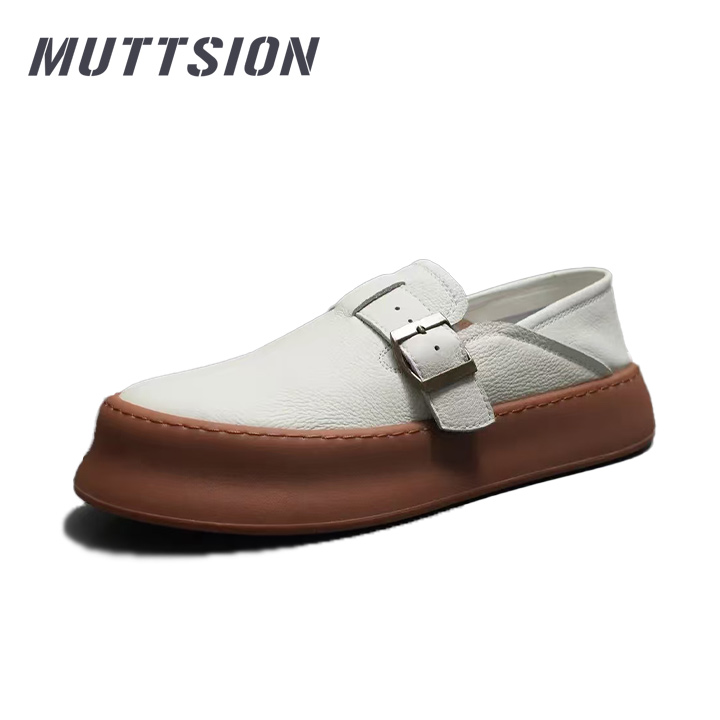 MUTTSION Casual Wear-resistant Anti-slip Heightening Comfortable Breathable Sneakers