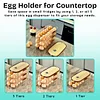 Multi Layer Drawer Style Egg Storage Box Automatic Rolling Stackable Egg Dispenser Kitchen Fresh Keeping Box Storage Artifact