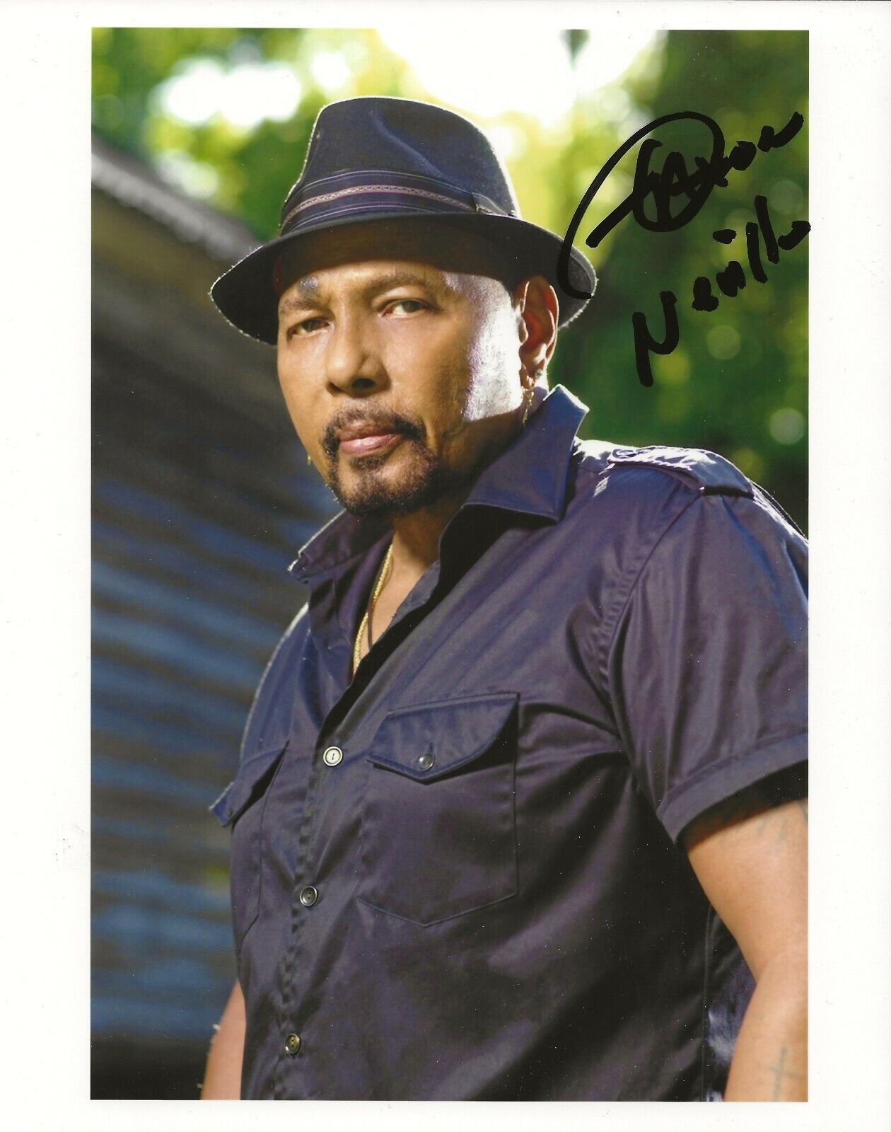 Neville Brothers REAL hand SIGNED 8x10 Photo Poster painting COA Autographed By Aaron Neville