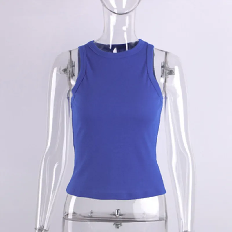 Churchf Churchf Summer New Slim Short Sexy Slim Vest