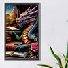 Dragon-Full Round Diamond Painting(30x50cm)