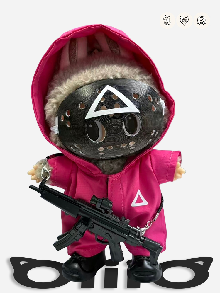 LABUBU Clothes Halloween Costumes Squid Game