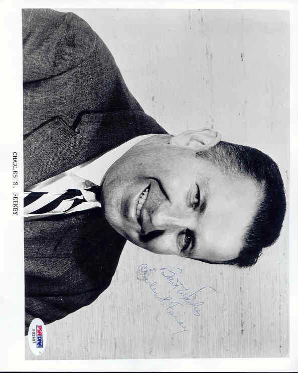 Charles Feeney Signed 8x10 Photo Poster painting Psa/dna Cert Autograph