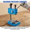 [US Local Warehouse] 0.5 Ton Arbor Press Manual Hand Punching Machine Desktop Punch Press Machine for Metal & Non-Metal Bending Stretching Forming