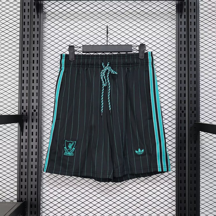2025-26 Liverpool Black Shorts - Player Edition