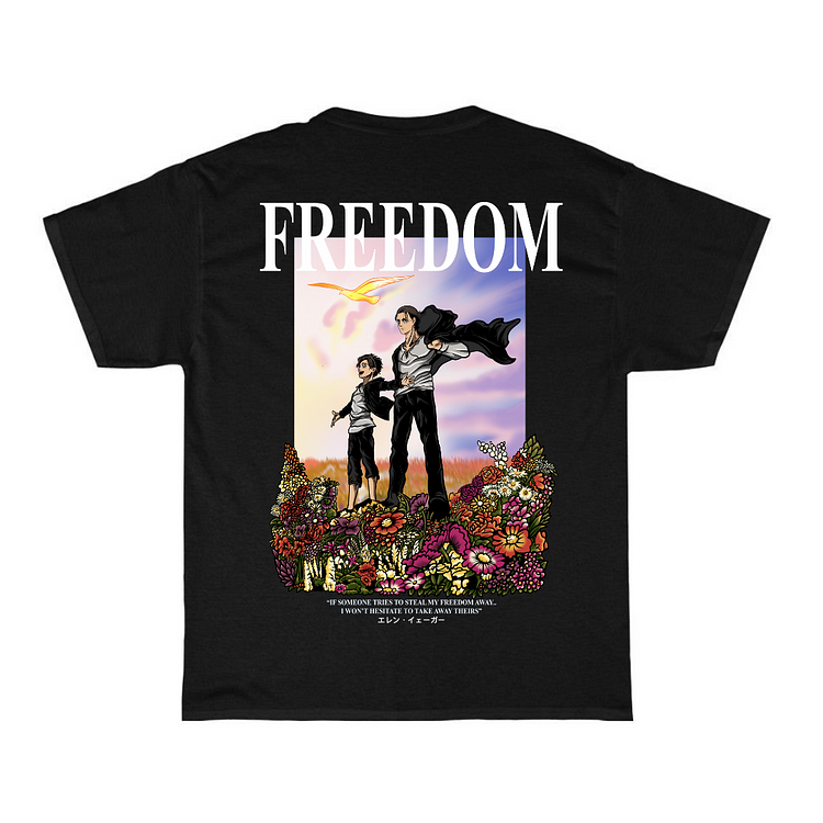 "Eren X Freedom - AOT" T-Shirt
