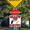 Warning - Vintage Metal Signs - 30*40cm - Warning