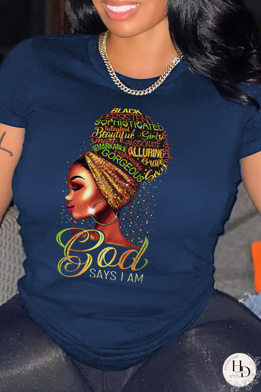 White Vintage Print Patchwork O Neck T-Shirts