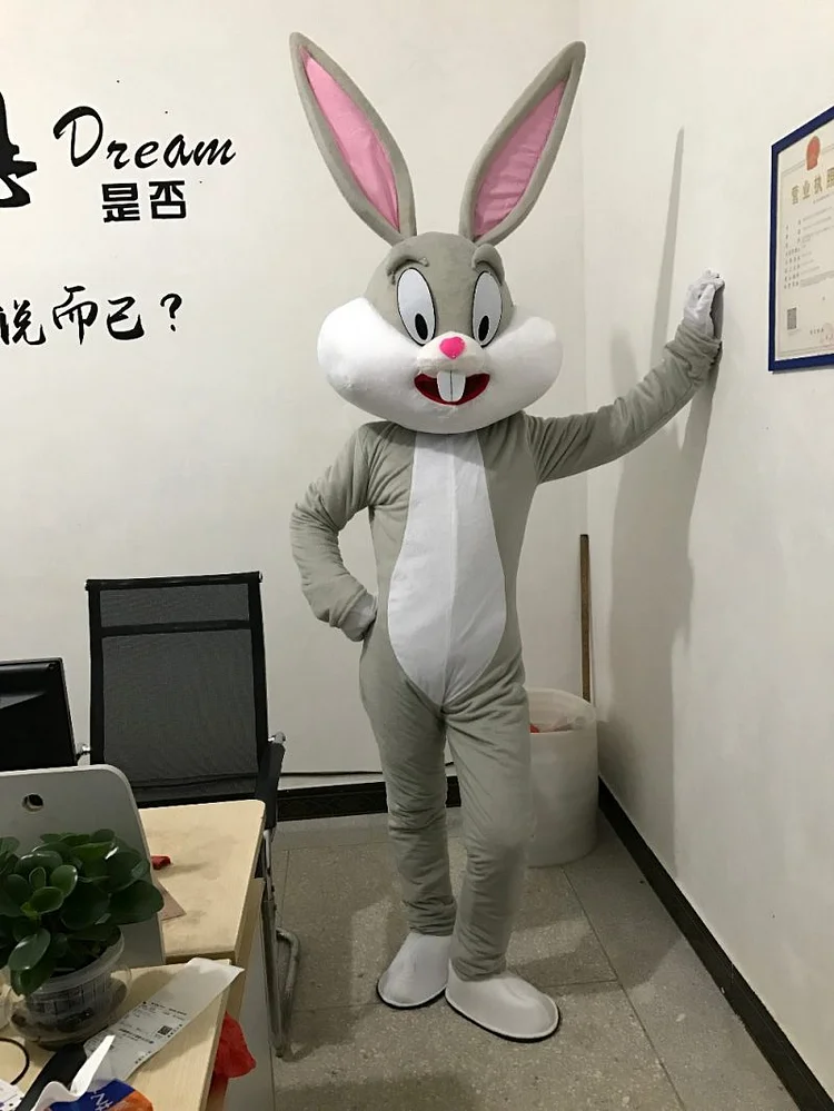 Sell Like Professional Easter Bunny Mascot Costumes Rabbit And Bugs Adult