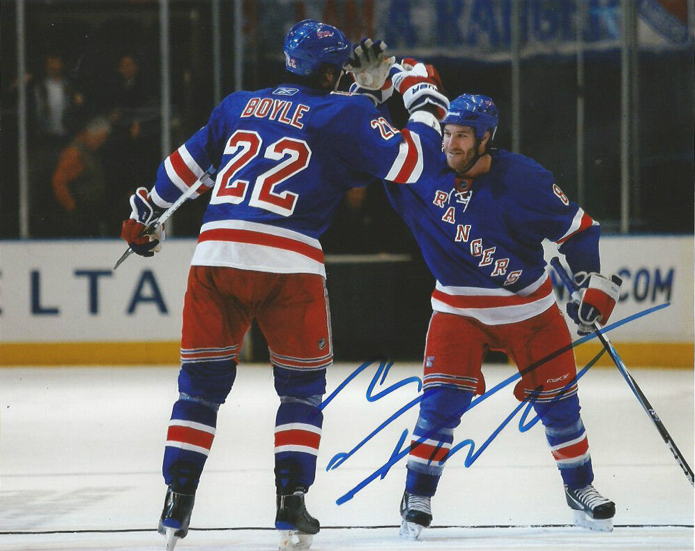 New York Rangers Brandon Prust Autographed Signed 8x10 Photo Poster painting COA