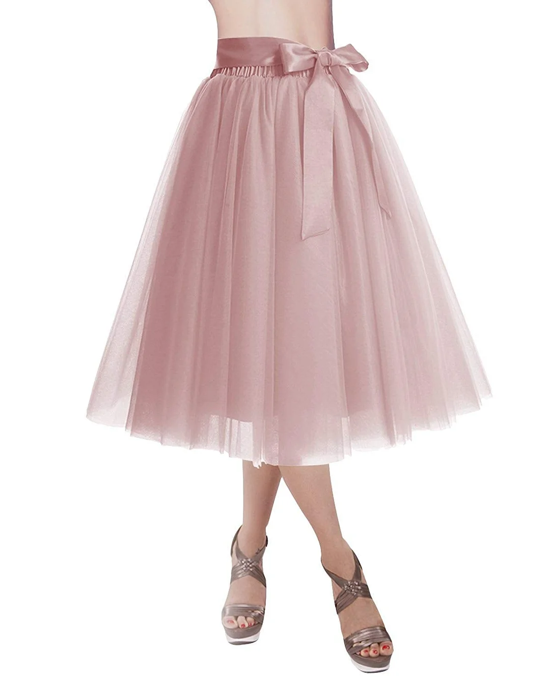 Tutu Skirt  Knee Length Tulle Skirt Tutu Skirt Evening Party Gown Prom Formal Skirts