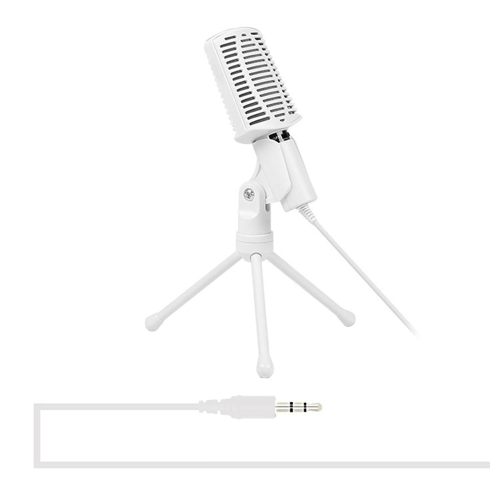 

SF-940 3.5mm Stereo 360 Rotation Microphone Mic w/Stand Mount, 501 Original