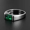  Green Tourmaline  Men's Ring 
