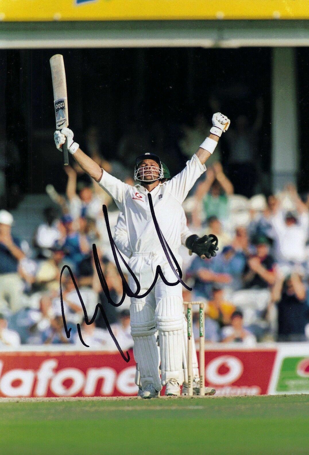 Mark Ramprakash Signed 12X8 Photo Poster painting Genuine Signature AFTAL COA (2578)