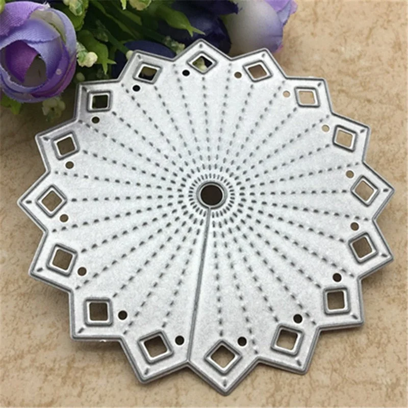 3D flower die hook Metal Cutting Dies Stencils for DIY Scrapbooking/photo album Decorative Embossing DIY Paper Cards