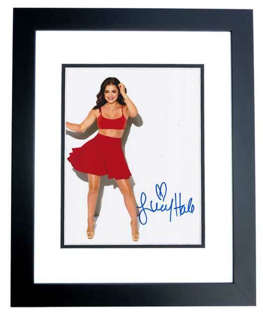 Lucy Hale Signed - Autographed PRETTY LITTLE LIARS 8x10 inch Photo Poster painting FRAMED