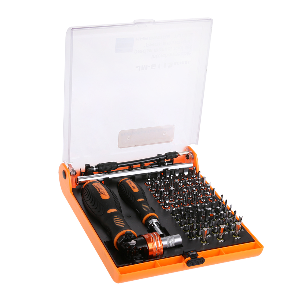 

JAKEMY 73in1 Screwdriver Bits Set Home Hardware Tool Ratchet Screwdriver-138857, 501 Original