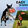 Dog Frisbee - Dog Frisbee Soft to Catch - Floating Frisbee for Dogs - Lightweight Flying Frisbee Dog Toy - Easy to Spot Disc Dog Frisbees Puppy Toys