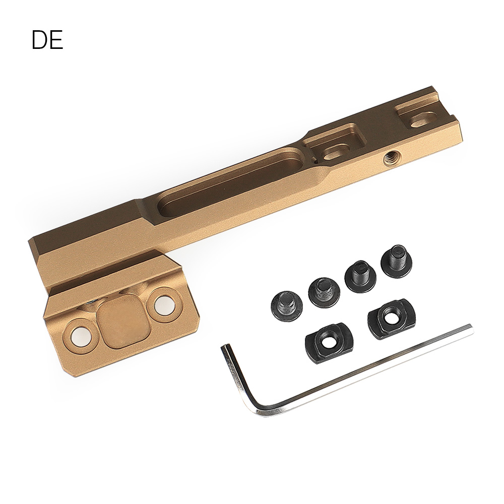 MLOK KEYMOD LONGBAR LIGHT 45 MOUNT