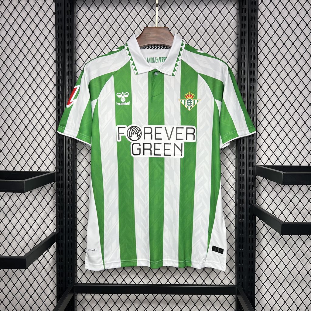 Real Betis 24-25 Home Stadium Jersey - Fans Version