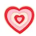 Corazón Arcoíris Dulce