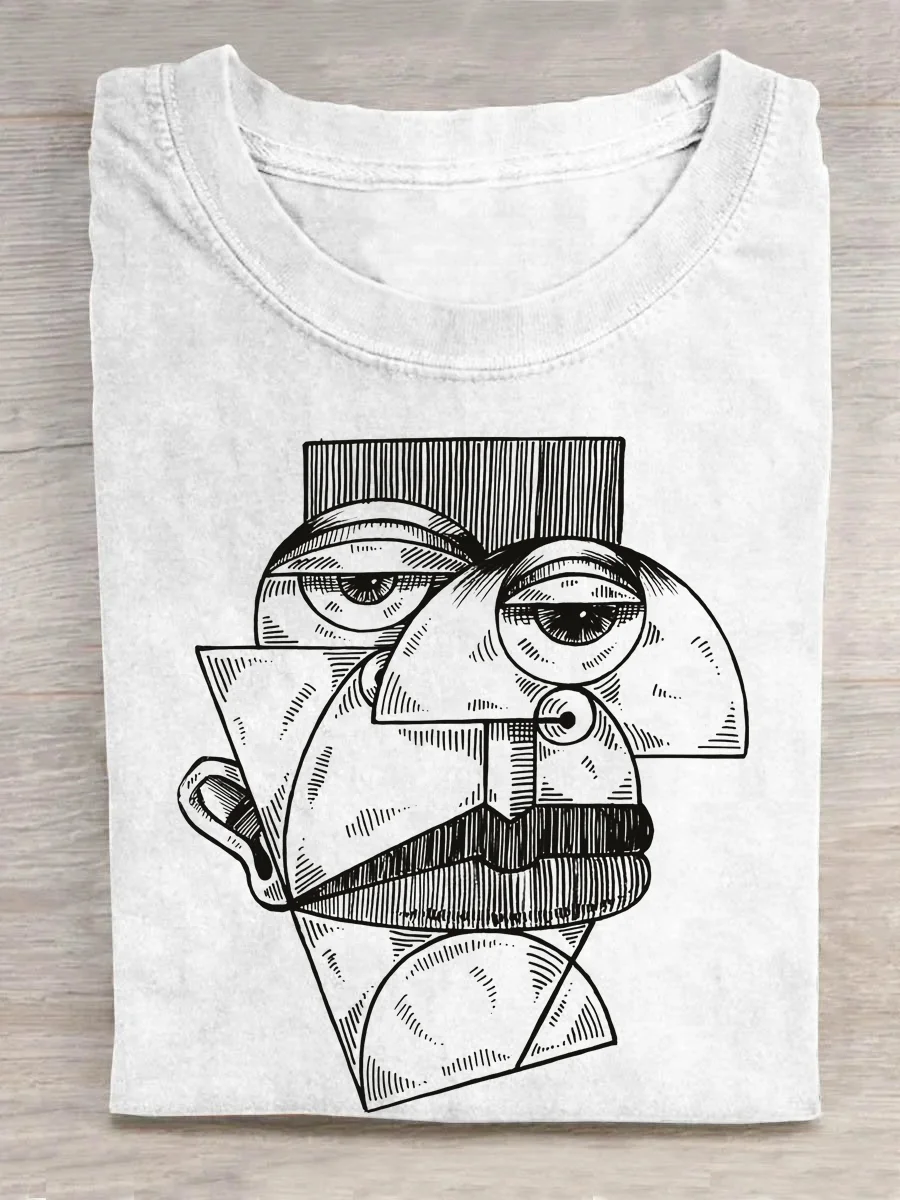 Eagerlys Anthropomorphic Art CD T-shirt Eagerlys