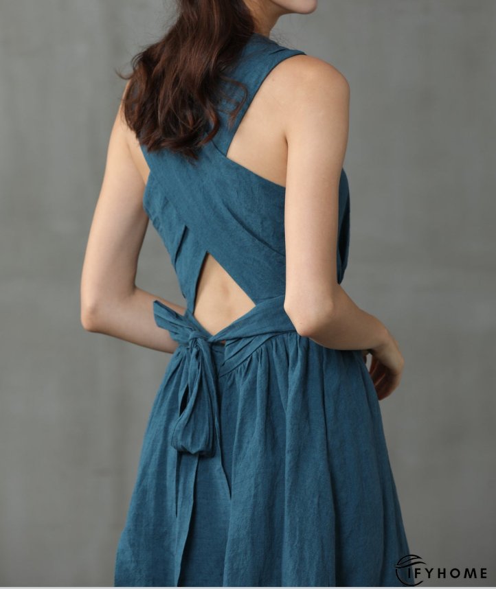 Cross Back Cocktail Dress | IFYHOME
