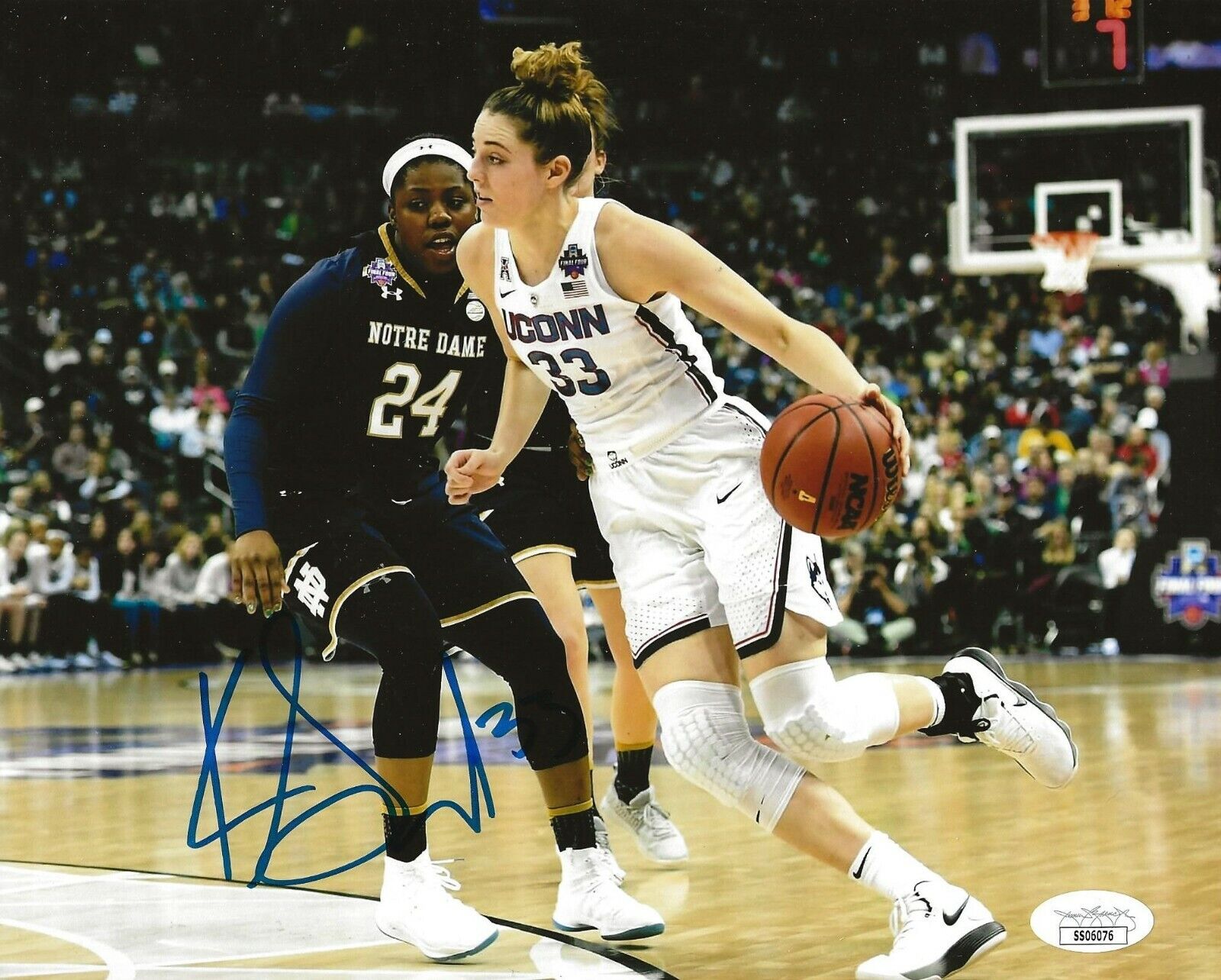 Katie Lou Samuelson signed UConn Huskies 8x10 Photo Poster painting autographed 3 JSA