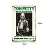 Tom Petty - Panneaux en &eacute;tain m&eacute;tallique(20*30cm/30*40cm) - Musique
