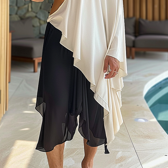 Men's Cropped Designer Style Party Robe Cardigan-inspireuse