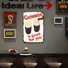 (Multi Style)Guinness Beer - Metal Tin Signs(8*12Inch/12*16Inch) - Bar