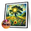 Diamond Painting-5D Full Round Drill Trees and Scenery(40x40cm)