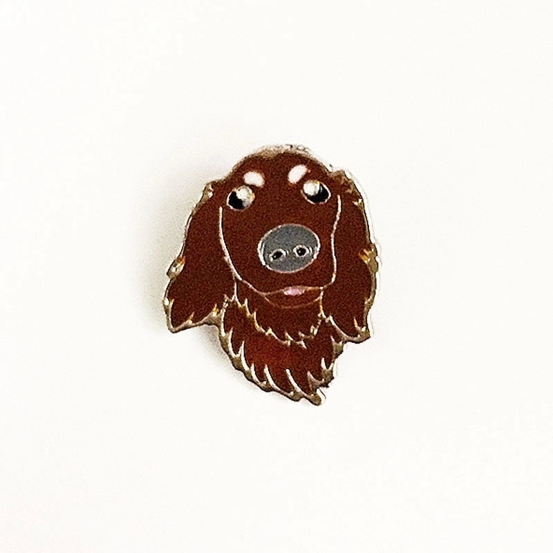 Cute Minimalist Pin Animal Dog Alloy Enamel Unisex Brooches