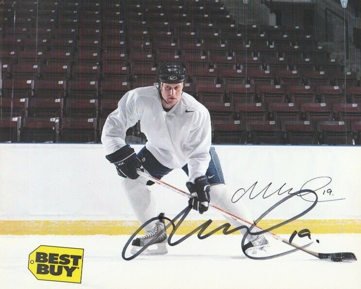 MARKUS NASLUND SIGNED VANCOUVER CANUCKS PROMOTIONAL BEST BUY 8x10! PROOF!