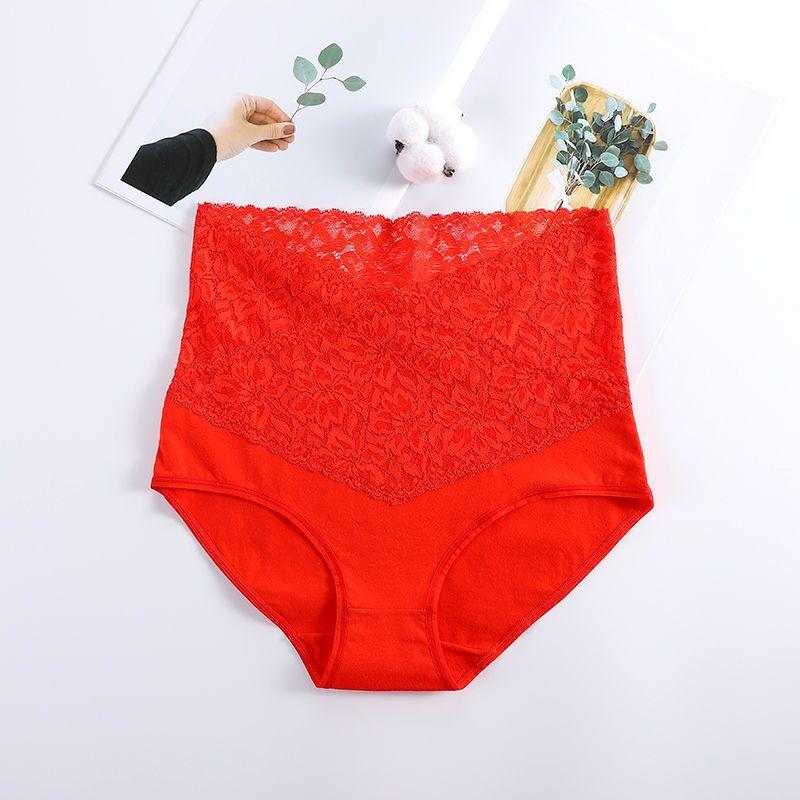  thdmladies High Waist Underwear Women Cotton Lace Panties thedmladies