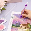 Resin Diamond Painting Point Drill Pen Dual-Ended Diamonds (Purple)