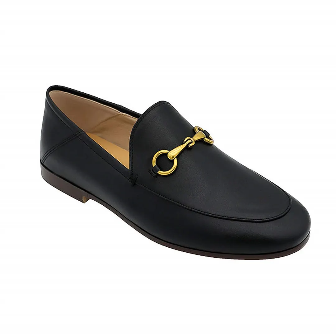 Women's Loafers Low Heel Flats Lady Work Mules Shoes-vocosishoes