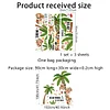 Cartoon Monkey Books Tree Wall Sticker Kids Room Decor