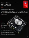 XY-AP100L 100Wx2 2.0 Channel Amplifier Board Digital APP Control Module Kit