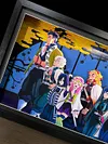 3D Decorative Paint of Nine Hashira - Demon Slayer: Kimetsu no Yaiba Decorative Painting - Mystical Art Studios