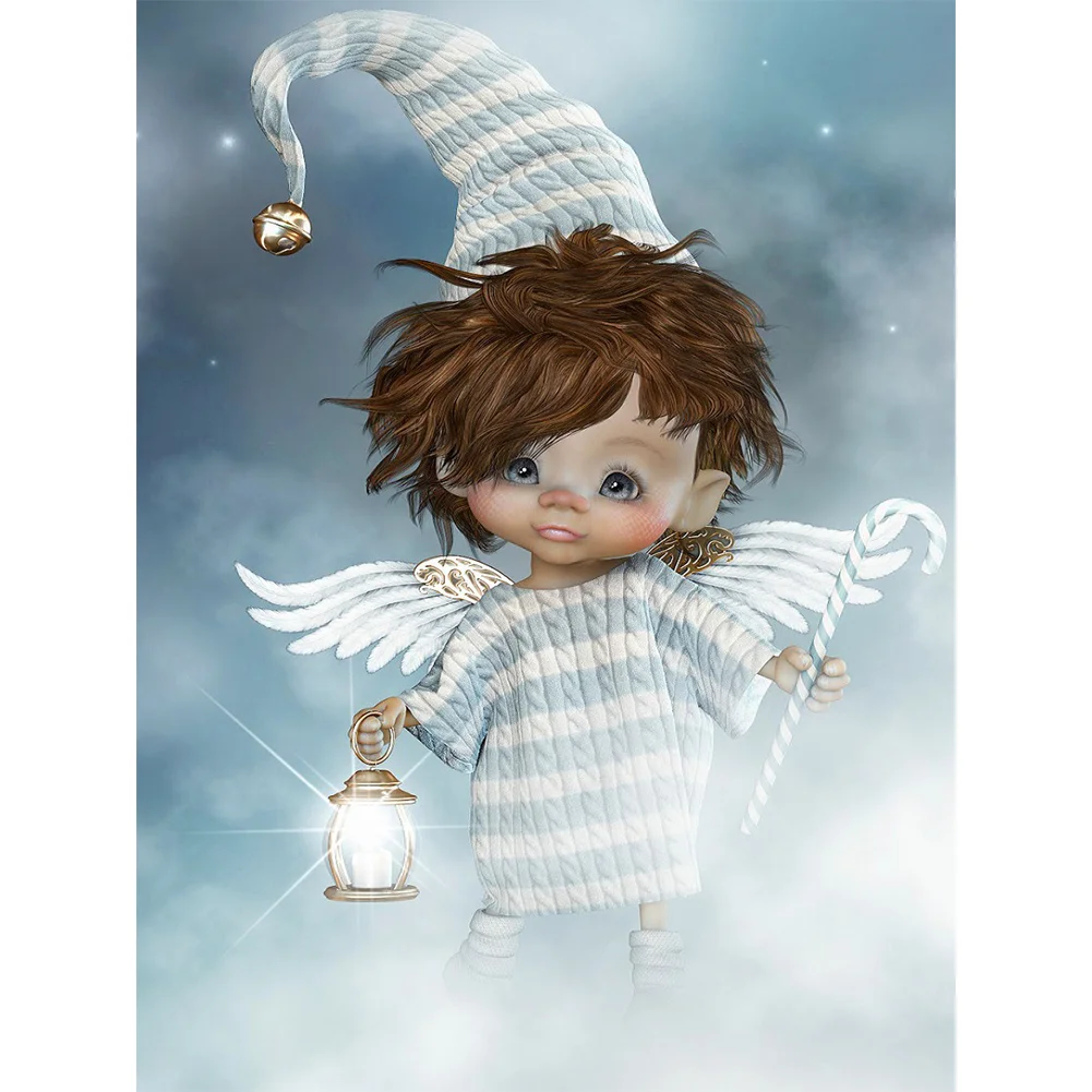 Diamond Painting - Full Round/Square Drill - Gothic Girl(30*40 - 50*60cm)