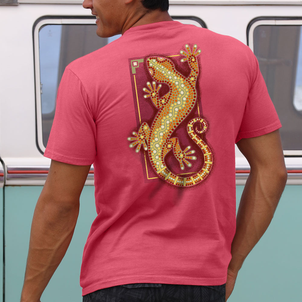Southwest Gecko Crawl Short Sleeve Crewneck T-Shirt